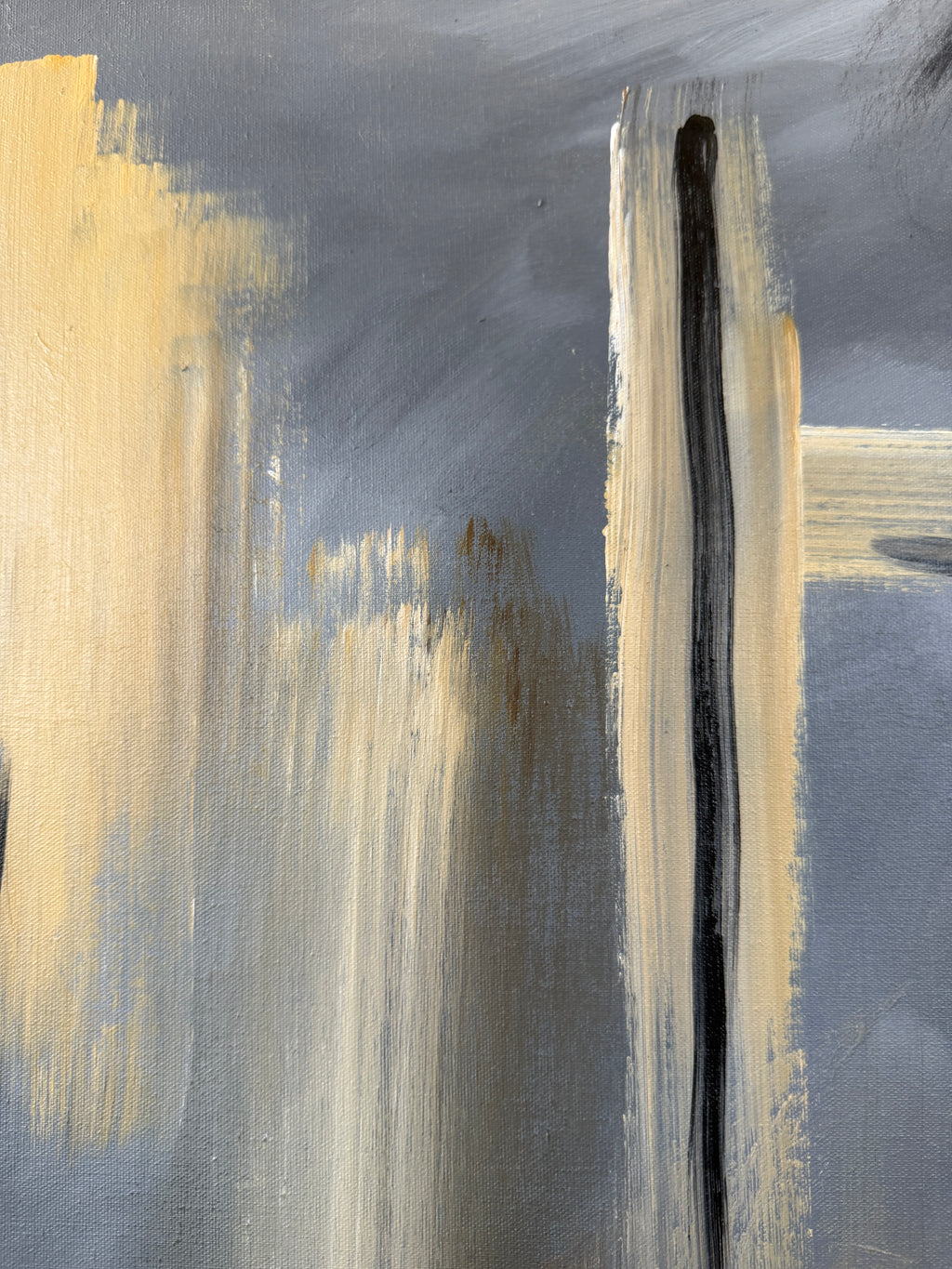 Original Contemporary Artwork | Yellow Mess