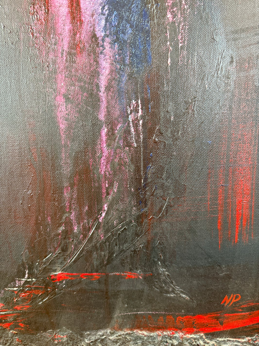 Fallen Angel | Contemporary Abstract Painting