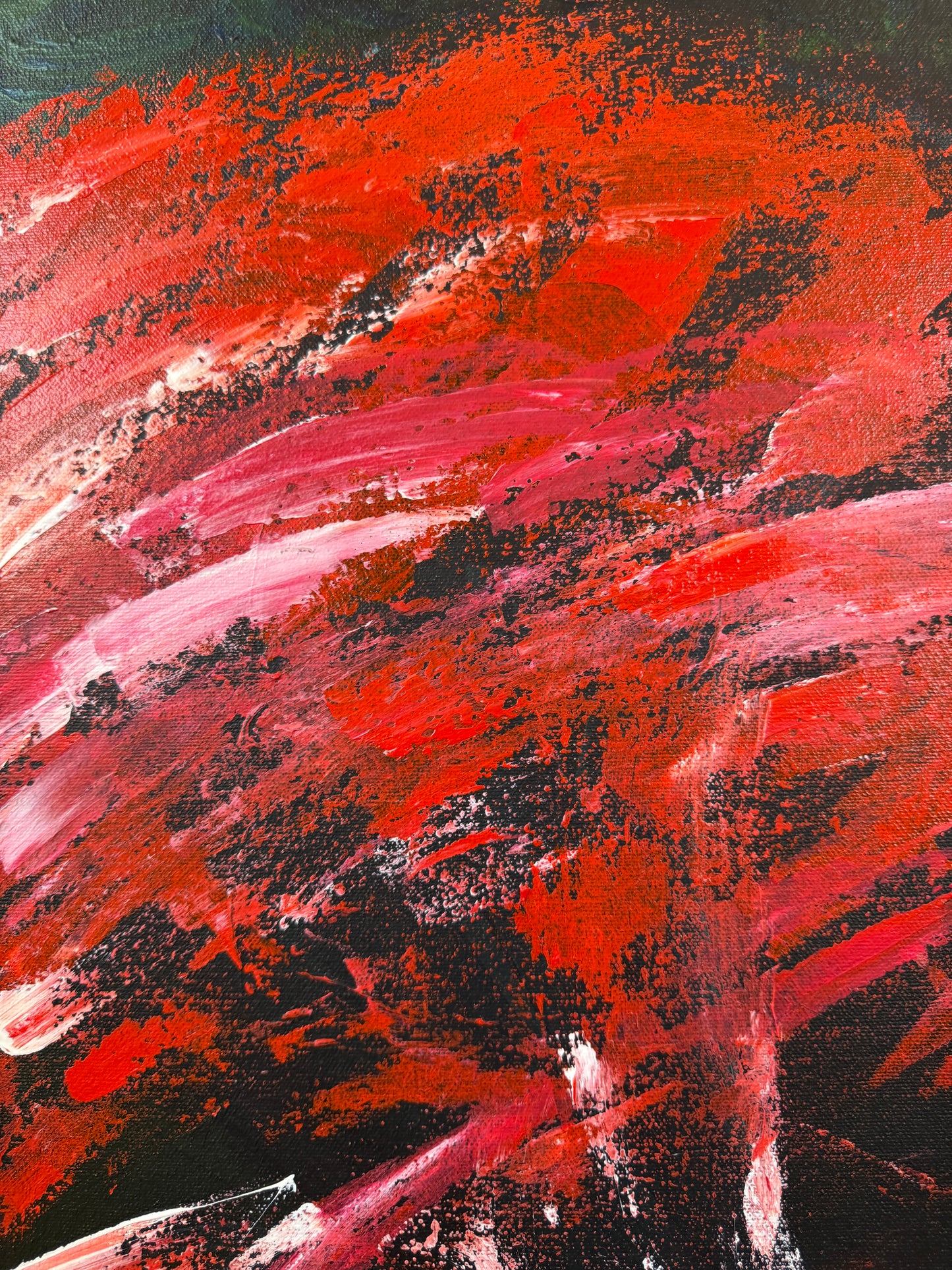 Over The Moon | Contemporary Abstract Painting