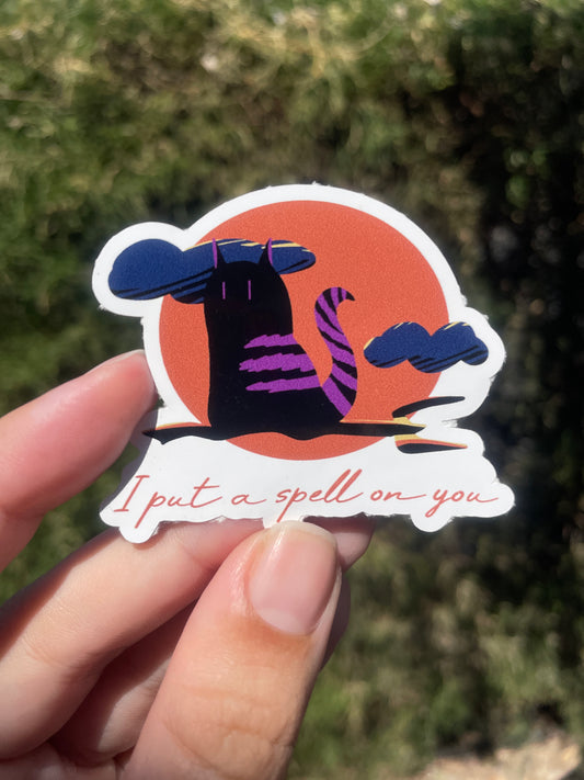 I Put A Spell On You Stickers