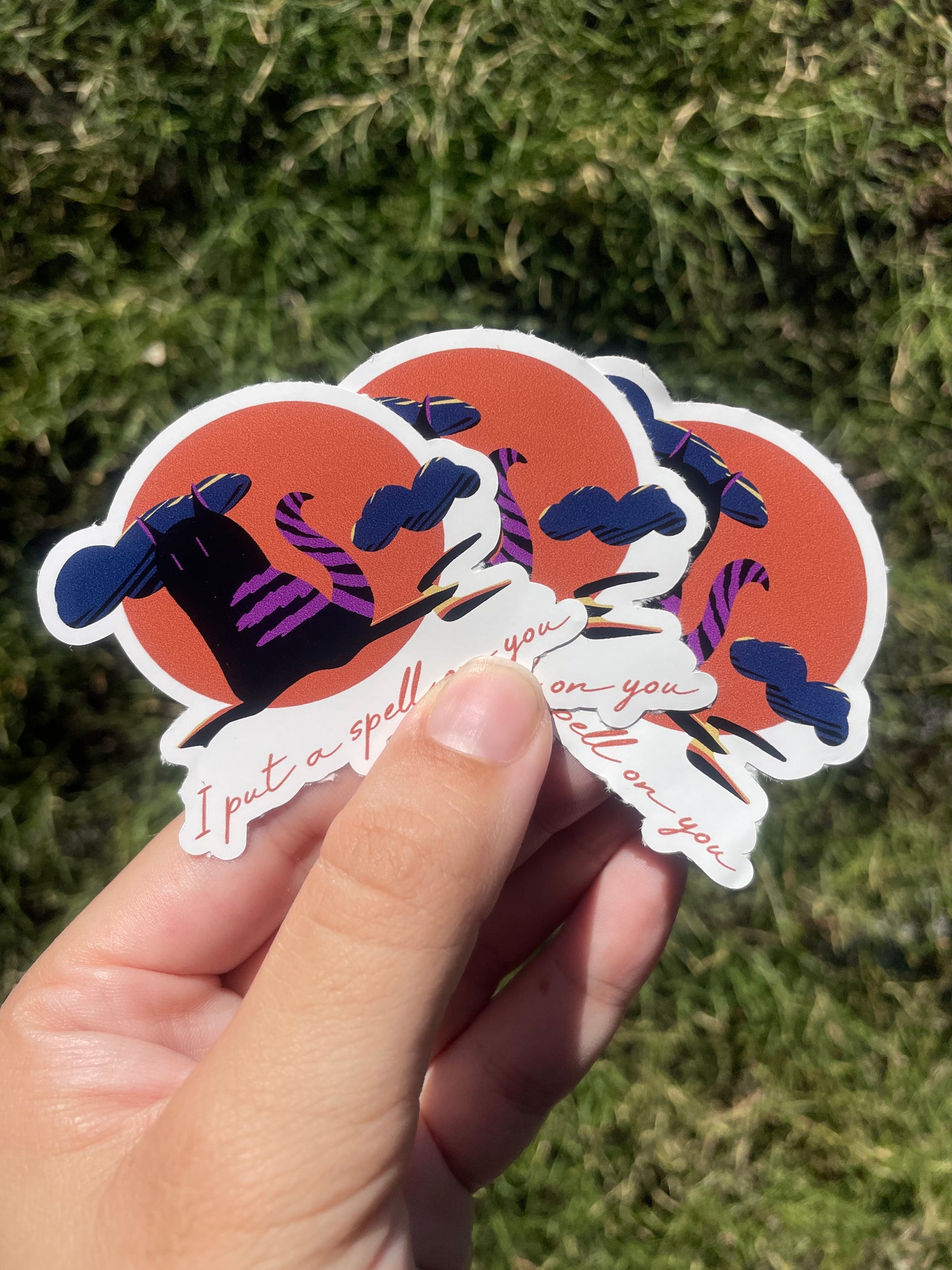 I Put A Spell On You Stickers