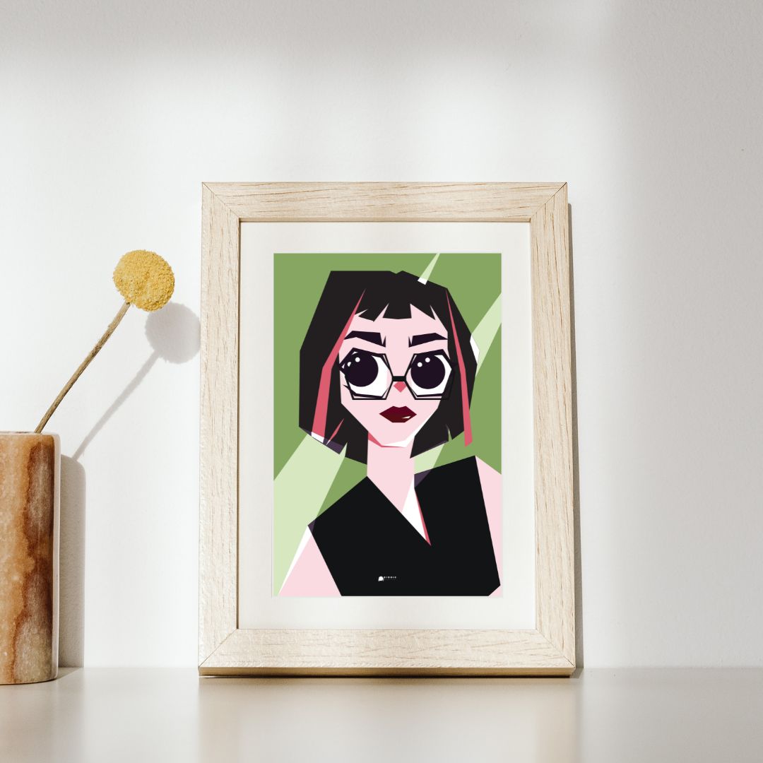 Nico | Girl Art Poster
