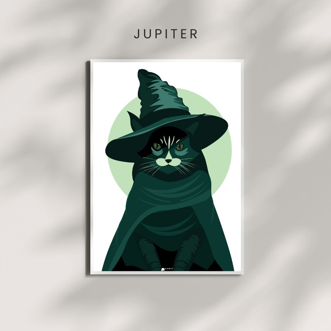 Jupiter | Witchy Art Poster