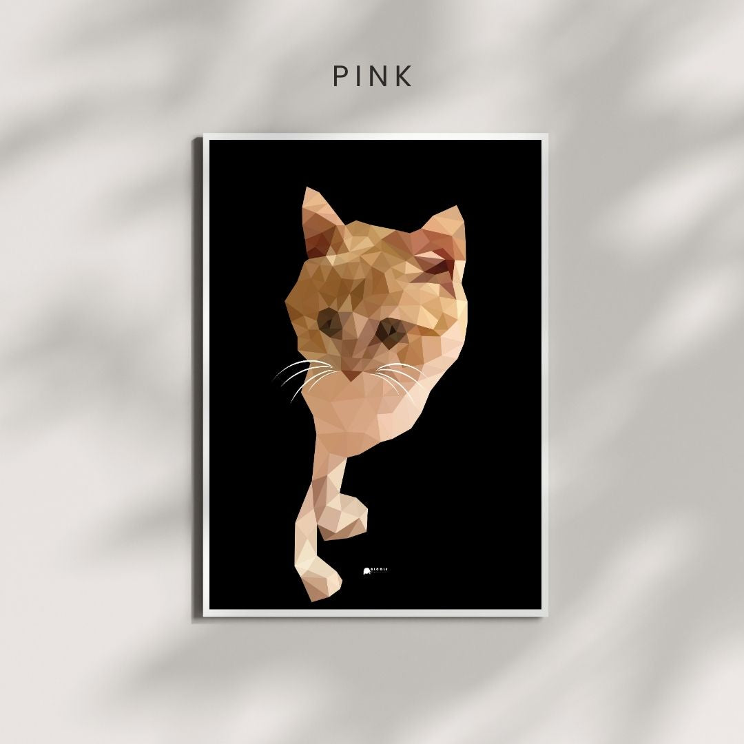 Pink | Cat Poster