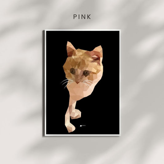 Pink | Cat Poster