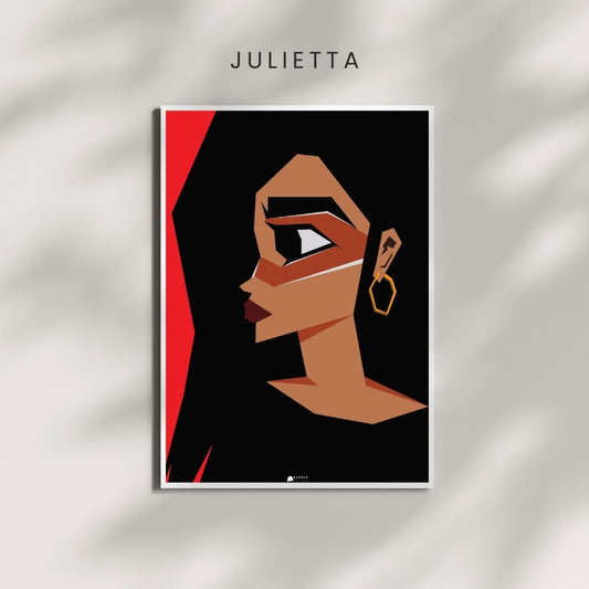 Julietta | Girl Art Poster