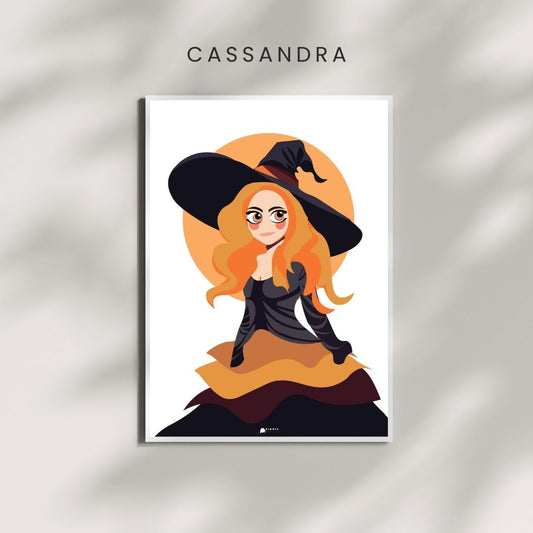 Cassandra | Witchy Art Poster