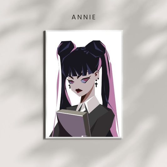 Annie | Girl Art Poster