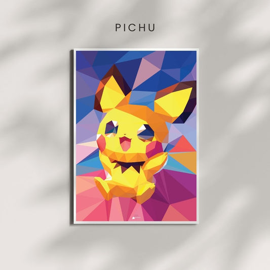 Pichu | Pokemon Art Poster