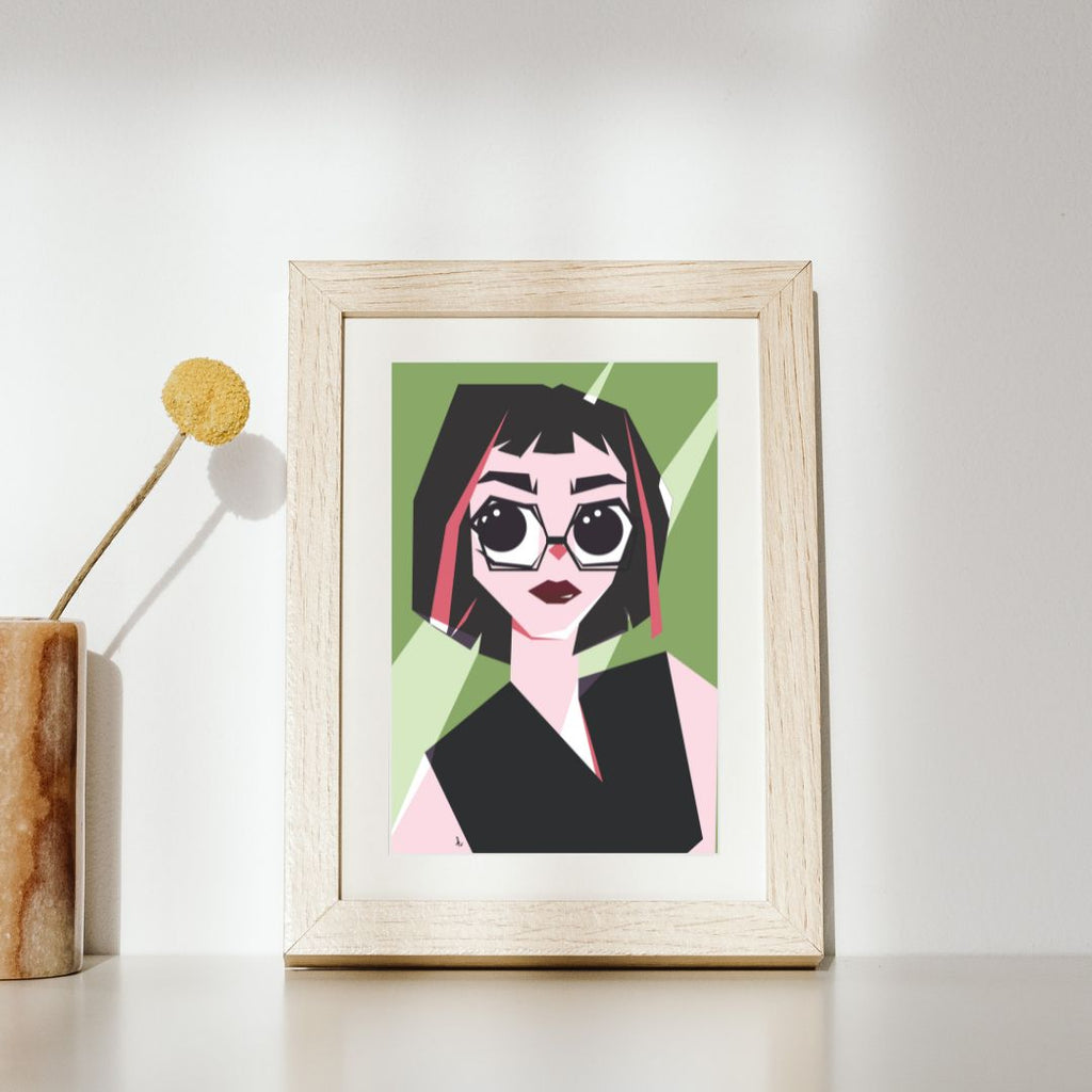 Girl Illustrations Digital Art Bundle – Character Art Prints