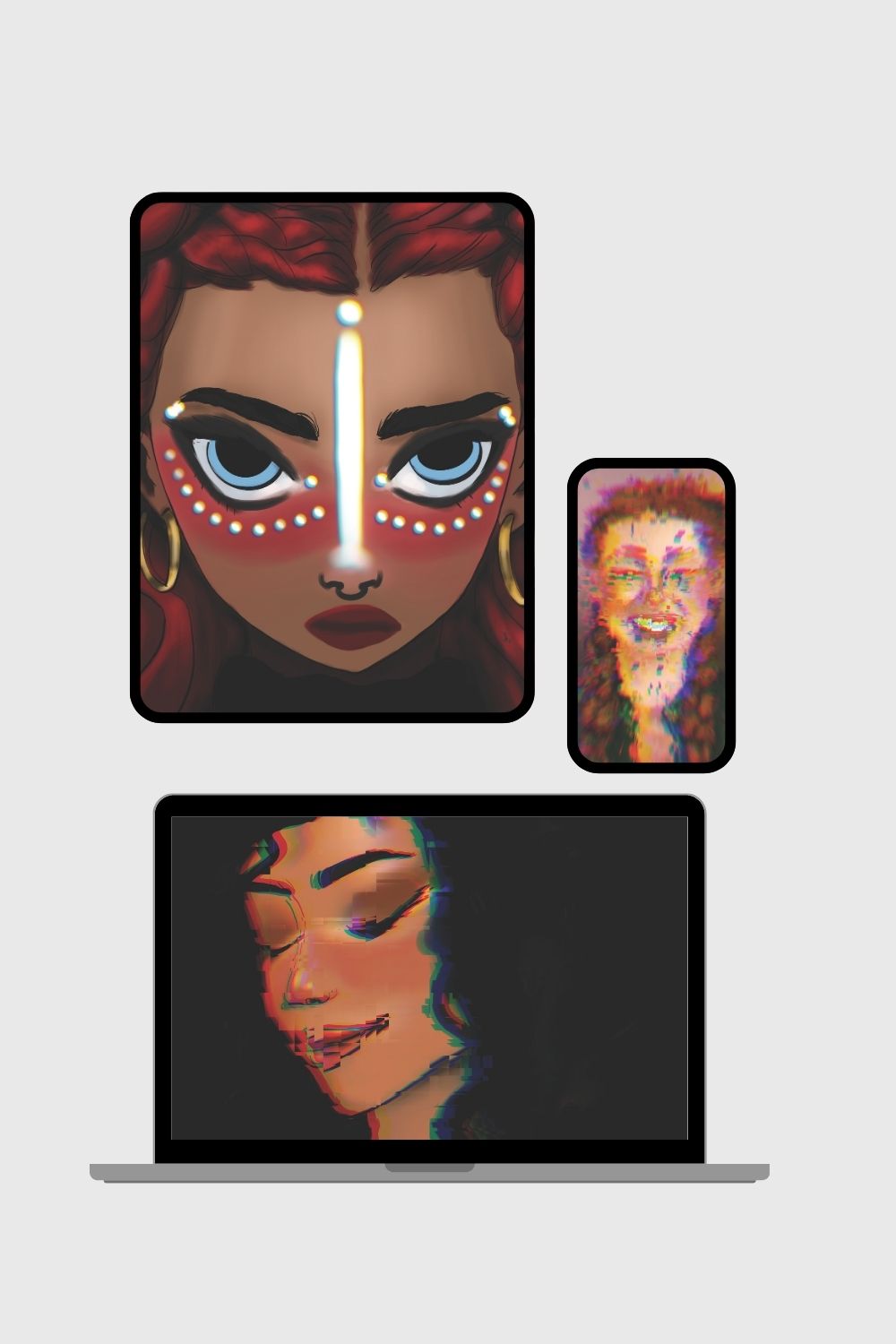 Pixel Art Girls – Retro Character Digital Art Bundle